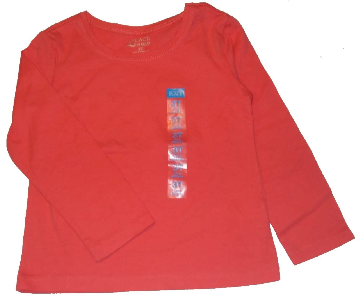 The Children's Place Baby-Girls and Toddler Basic Long Sleeve Layering Tees