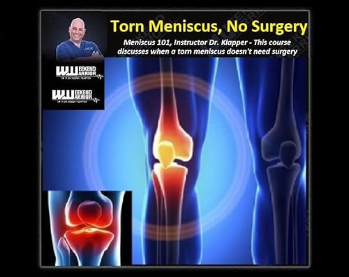 Page de couverture de Torn Meniscus, No Surgery
