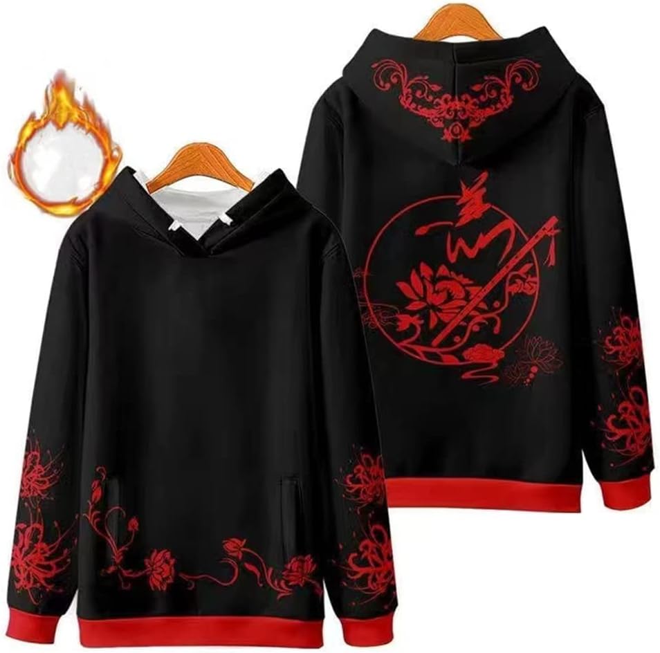 魔道祖師 陳情令 魏無羨 藍忘機 パーカー 長袖 魔道祖師グッズ メンズ 同型 日常服 人気 上着 柔らかく快適 トップス シンプル