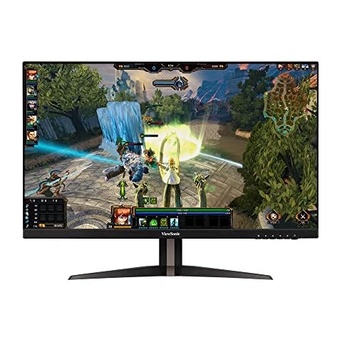ViewSonic VX2705-2KP-MHD 27-inch 2K QHD Gaming Monitor with AMD FreeSync Premium, 144Hz, 1ms, SuperClear IPS Panel, Mega Dynamic Contrast, Integrated Speakers, DisplayPort, 2x HDMI Cover