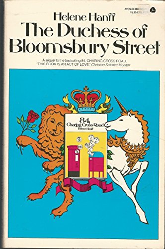 The Duchess of Bloomsbury Street 0380006340 Book Cover