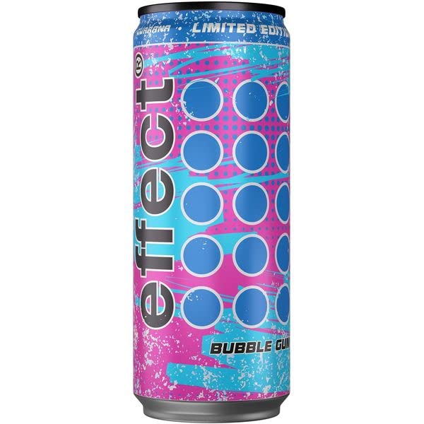 12 Dosen Effect Bubblegum Energy Drink Mix a 0,33 L ink. EINWEG Pfand (12x0,33L)