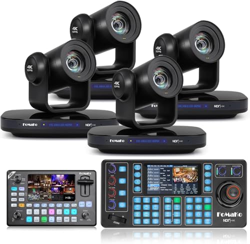 FoMaKo 12G-SDI 4K60 AI Auto-Tracking PTZ