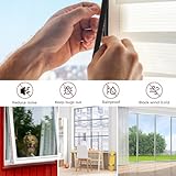 CNMTCCO Draft Excluder for Doors, Windows Draught Excluder, Air Stopper Strip with Self-Adhesive for External and Sliding Doors, 6 Meters(L) x 9 mm(W) x 9mm(T) - Image 4