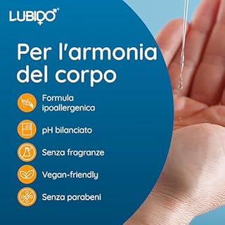 Lubido Gel lubrificante all’Aloe a base d'acqua per Anale - 250 ml