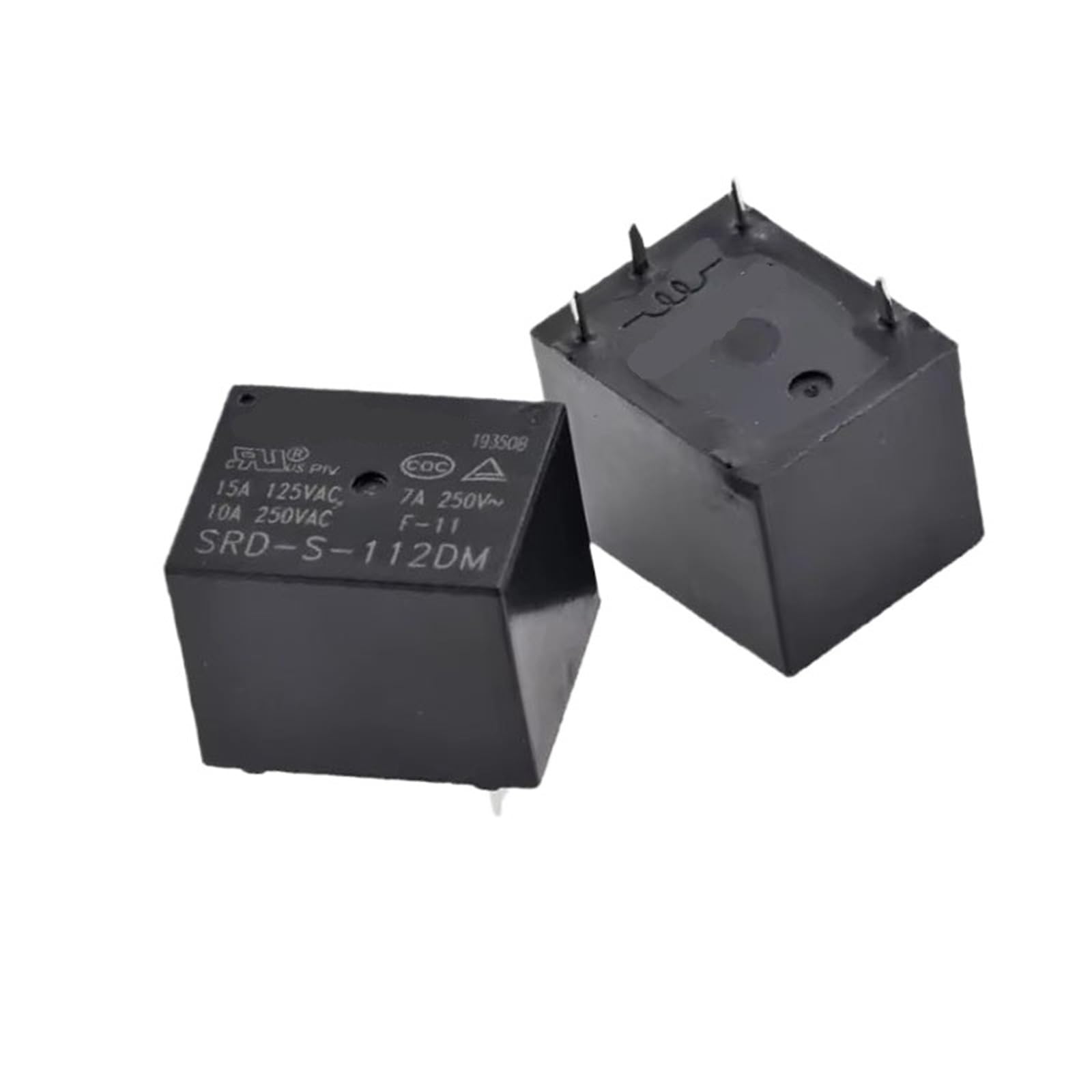Relé de potencia SRD-S-124DM de 24V y 4 pines, repuesto JQC HF3FF de 10A