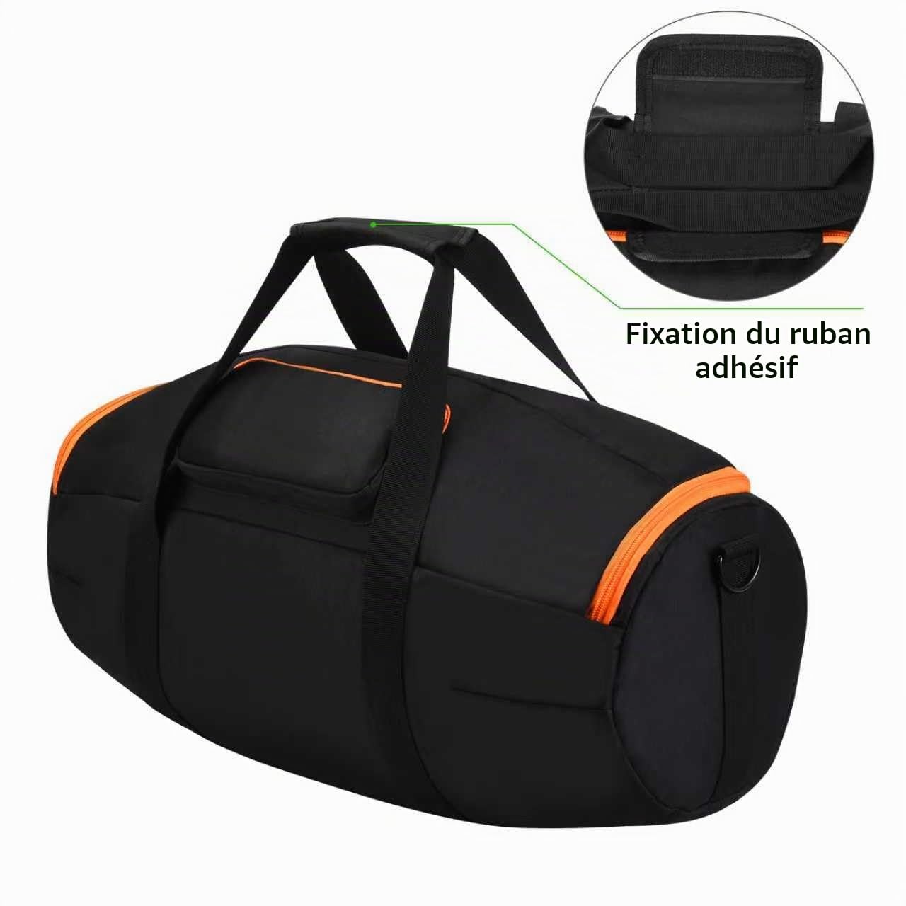 Étui de Protection Voyage Housse de Transport Sac Bandoulière Sac Fourre-Tout pour JBL Boombox 4 Enceinte Bluetooth Portable,Poche de Rangement pour JBL Boombox 4 Cordon et Accessoires