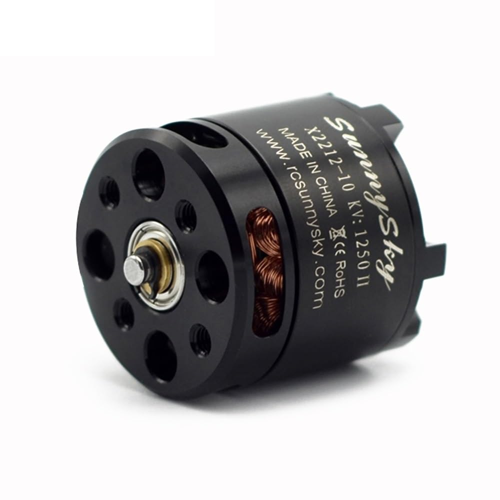 X2212 KV980/KV1250/KV1400/KV2450 Brushless Motor Short Shaft For RC Multicopter Aircraft Aerobatic Quadcopter (Color : 2pcs KV980)