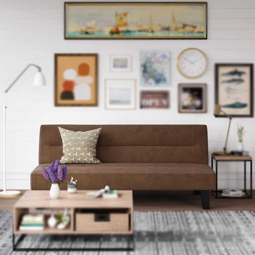 Futon with Microfiber Cover, Sofa Set Living Room Furniture Furniture Sofa Sofa Bed