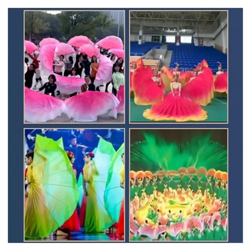 Velo de abanico de cartílago con varas espina de pescado 2