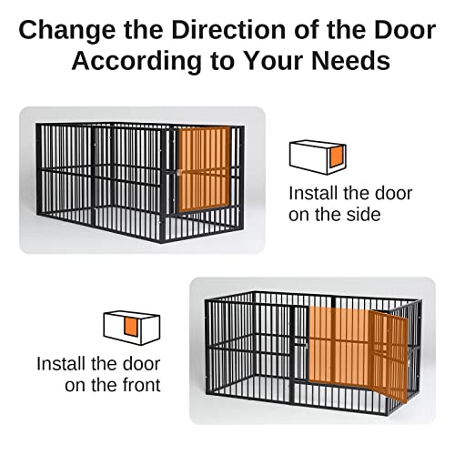 Rypetmia Dog Playpen 31.5" Height Puppy Pen,Heavy Duty 31"- 63" Inch Extendable, Safe And Sturdy Dog Pens, Easy Assemble For Outdoor Indoor Pet Playpen #TOP4