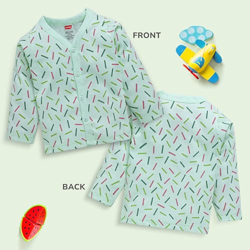 Image of LuvLap Unisex Cotton Regular Fit Jhabla Shirt