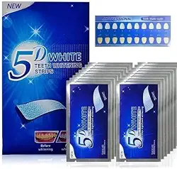 Branqueador Ultra Clareador Dental 28 Fitas 5d White Original 14 Envelopes