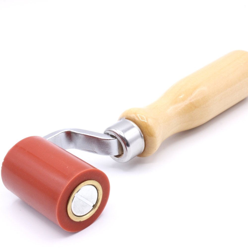 Profi Qualität Andrückrolle 45 mm Silikon Andrückwalze Andrück Rolle Walze Folie Dachdecker