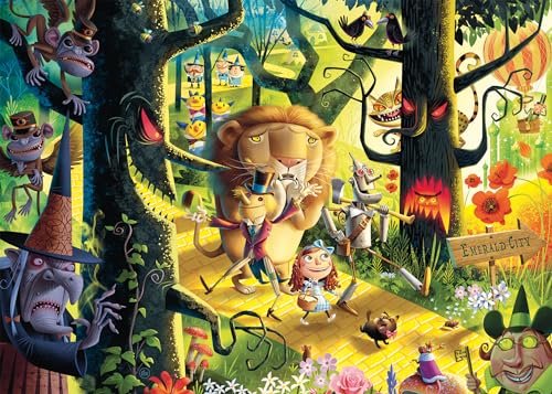 Puzzle 1000 pièces Le monde d'Oz Dean MacAdam Ravensburger France