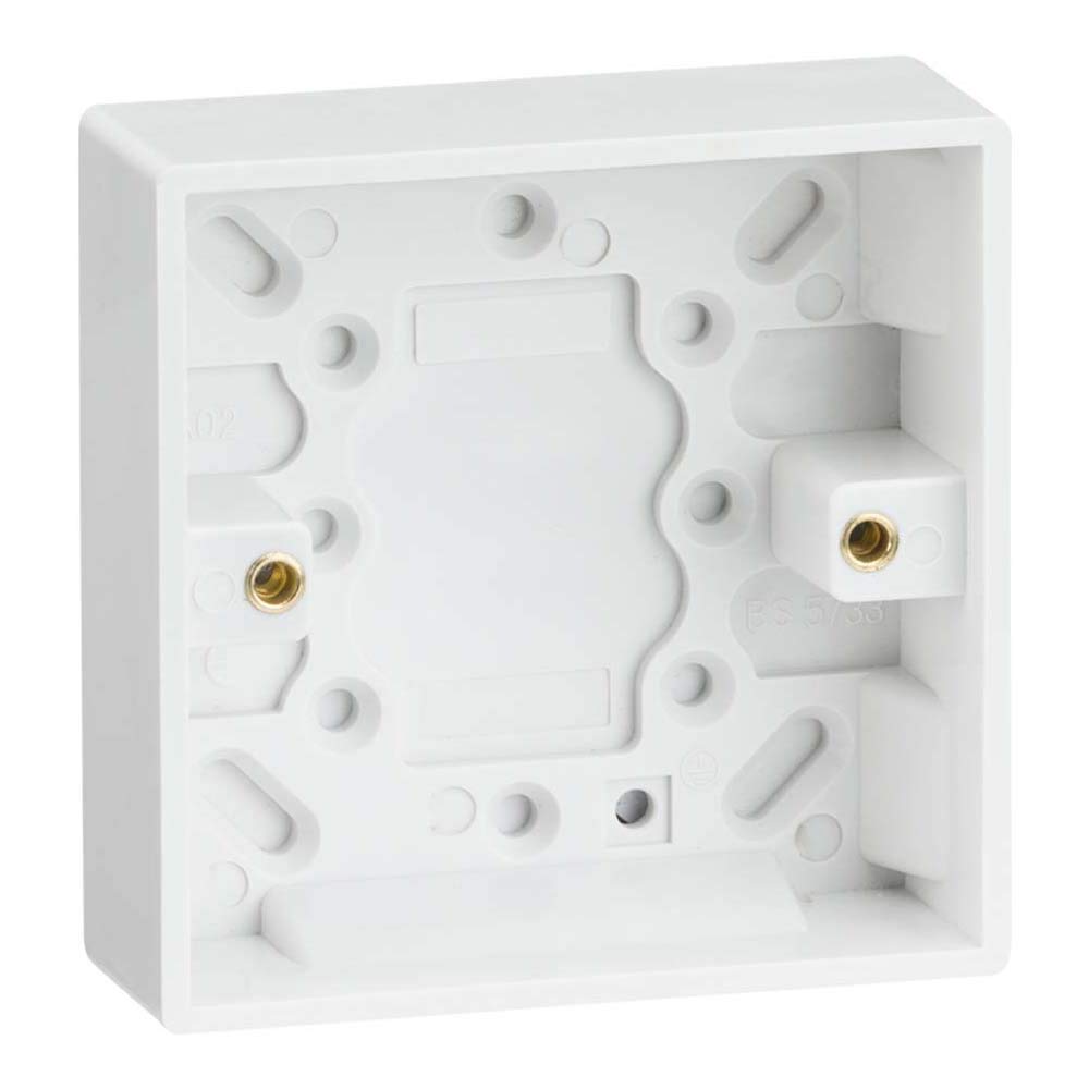 Knightsbridge Single 25Mm Pattress Box