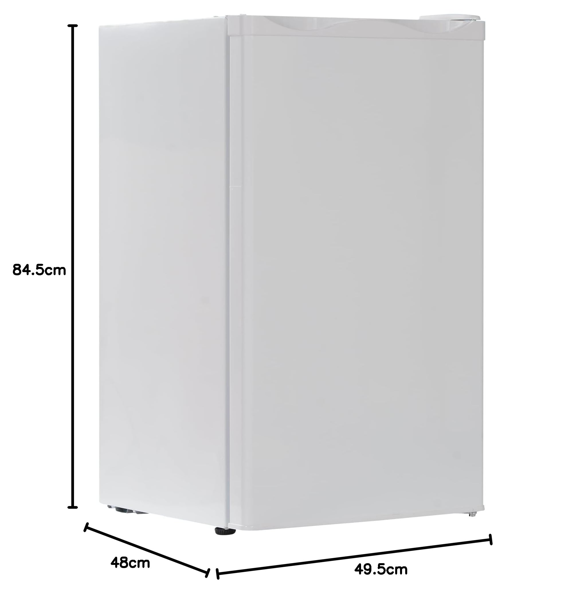 aro Congelatore da tavolo TZW8650E, PCM, 48 x 49.5 x 84.5 cm, 60 L, 3 cassetti, bianco
