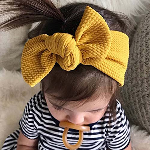 IKASEFU Faixa de cabelo para meninos e meninas com orelhas de coelho, faixa de cabelo elástica, maci