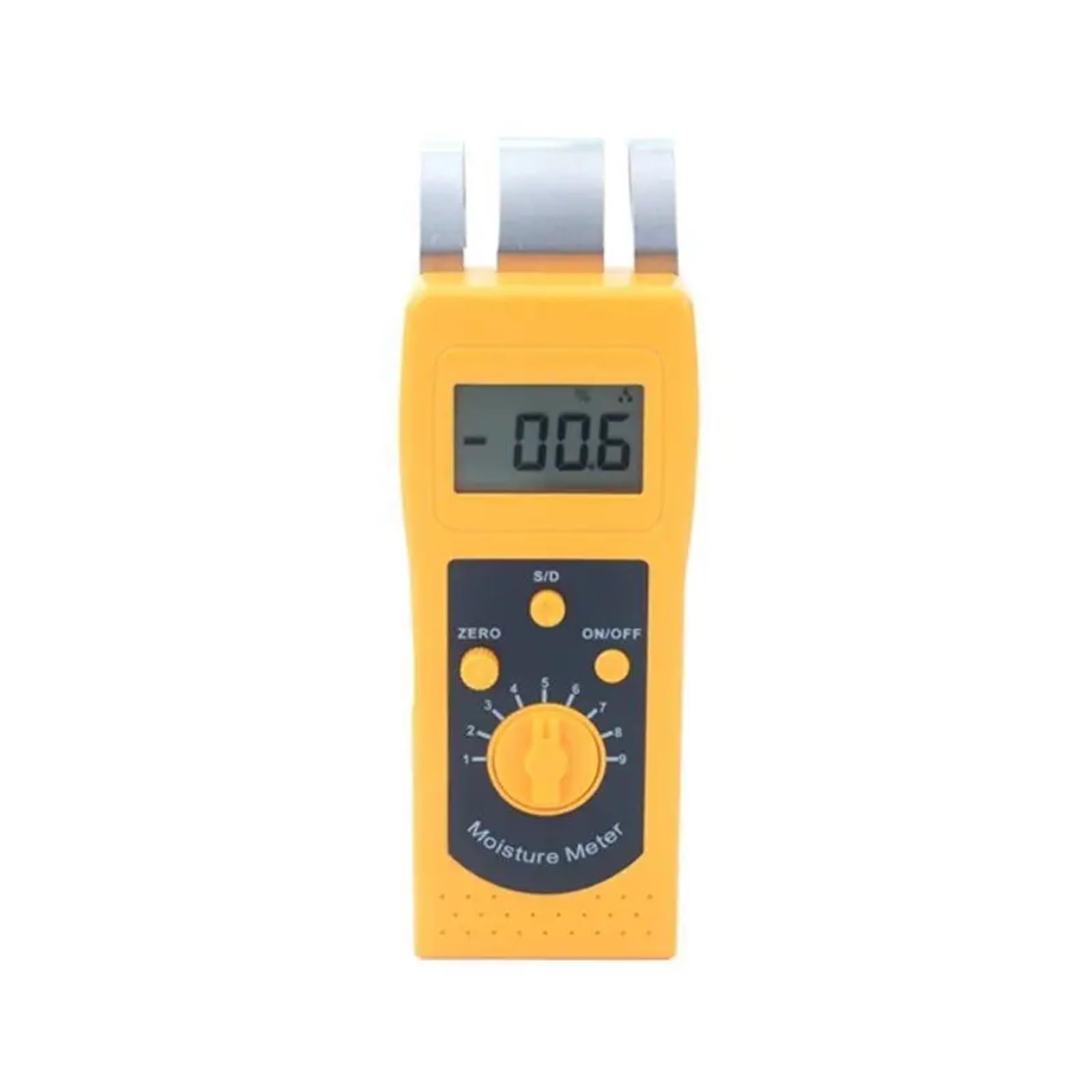Misuratore Di Umidità Portatile For Materiali Tessili/misuratore For Legno Tasso Misurazione Del Contenuto Acqua 0-2% 0-90%,Controllo accurato(DM200W)