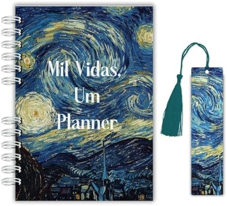 Planner de Leitura – Noite Estrelada de Vicent Van Gogh Edition, ...
