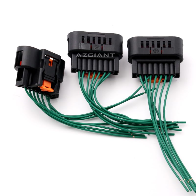 3PCS 7 Pin High Voltage Ignition Coil Plug Connector Wire Cable Adapter for VW for Opel for Buick Astra J for Chevrolet