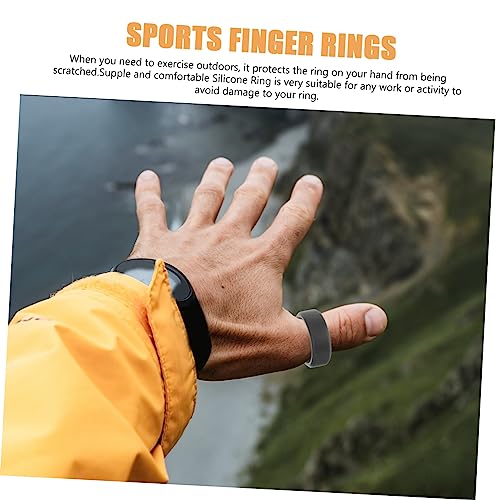 Anillas de silicona ergonómicas para ejercicio y fitness miniatura 3