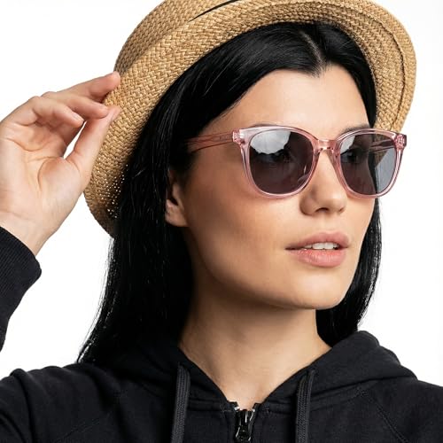 Image of John Jacobs | Polarized & UV Protection Sunglasses For Men & Women | Full Rim Round Small (Size-50) JJ S12432-C1