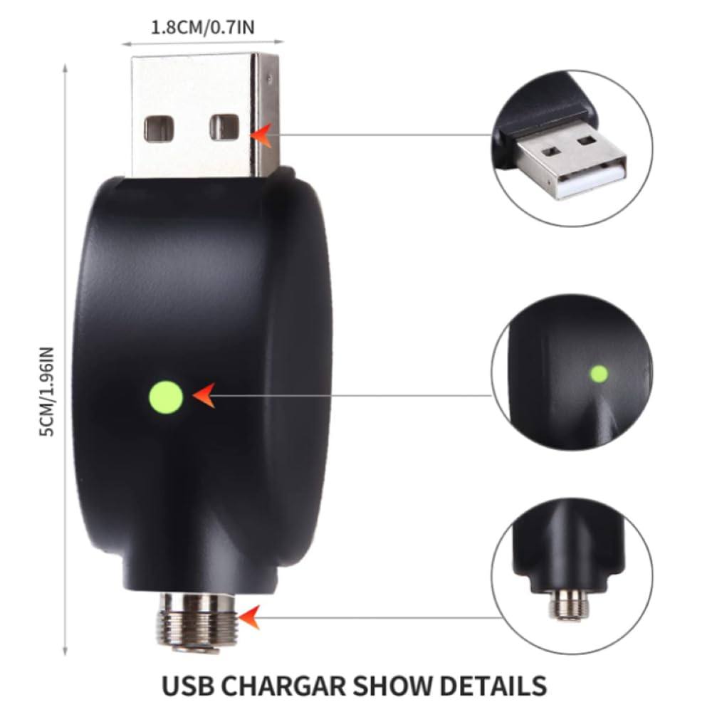 Inteligentny kabel USB do ładowania z wyświetlaczem LED, 3 x inteligentny adapter USB do ochrony przed przeładowaniem
