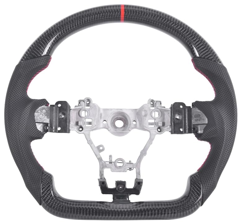 LFEVOCSI Real Carbon Fiber Steering Wheel for Subaru WRX & WRX STI 2015-2021,...