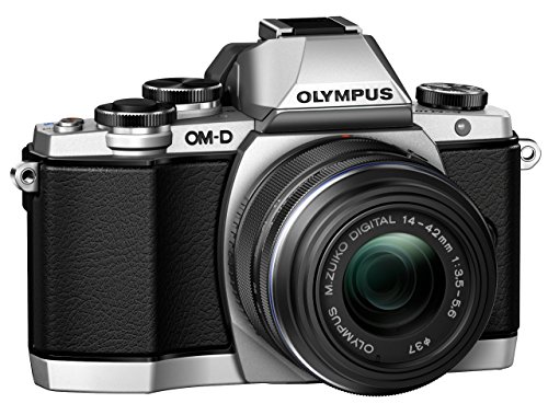 OM SYSTEM Olympus OM-D E-M10 Mirrorless Digital Camera with 14-42mm 2RK Lens (Silver)