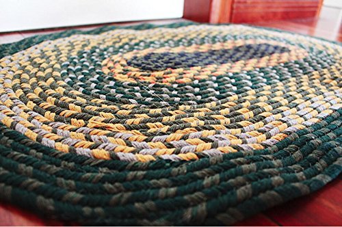 Alfombra de algodón hecha a mano para mesa de centro sofá sala y dormitorio MU 5