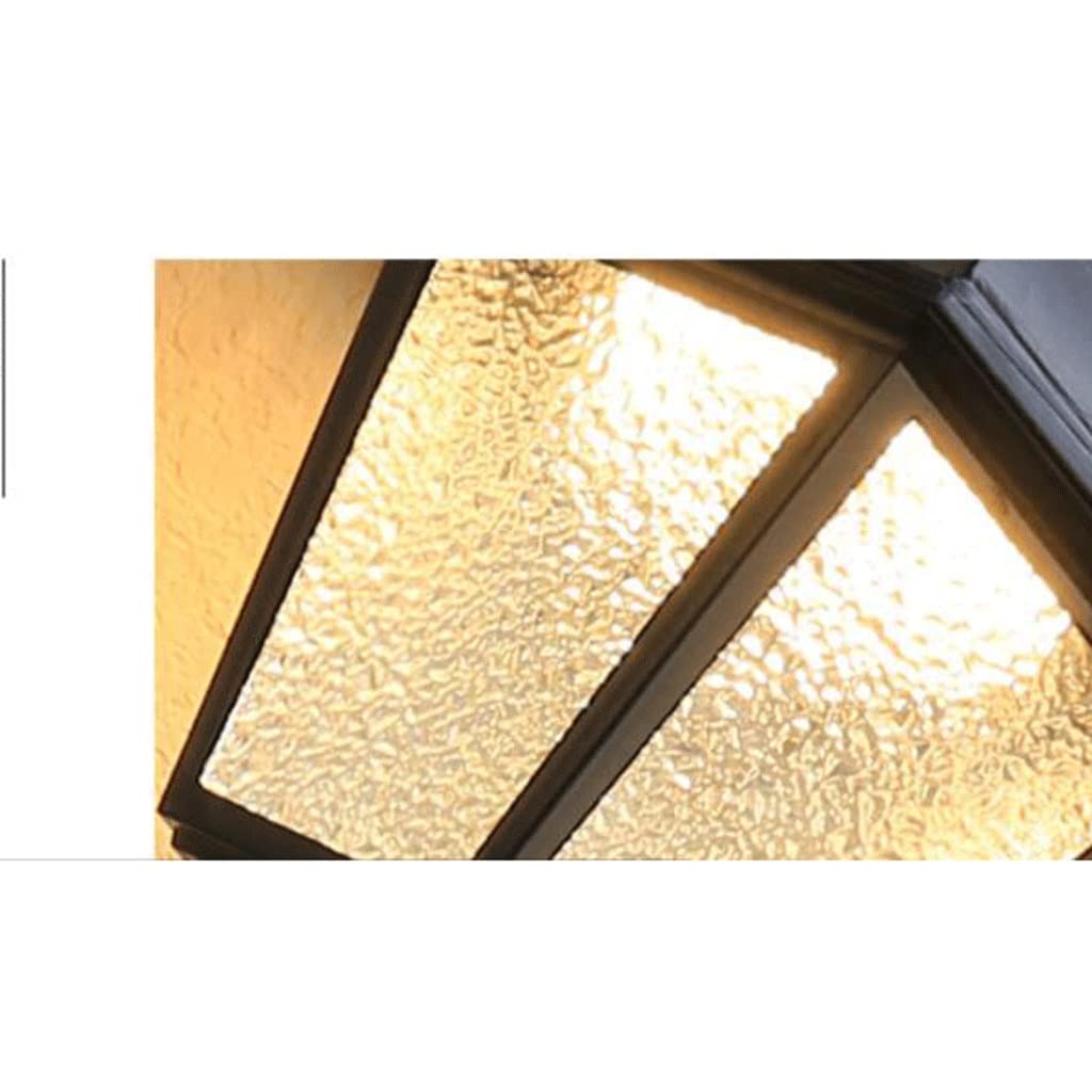 NATWEE Applique extérieure étanche rétro Couloir allée Balcon Lampe extérieure compacte Villa Cour terrasse Jardin Applique extérieure It's So Kind of You