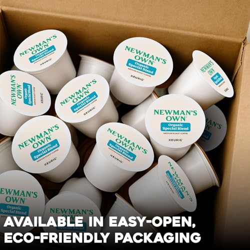 Newman's Own Organics Special Blend Keurig Single-Serve K-Cup Pods, Medium Roast Coffee, 72 Count