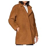 ONLY Damen ONLAURELIA Sherpa Coat OTW Jacket, Toasted Coconut, L
