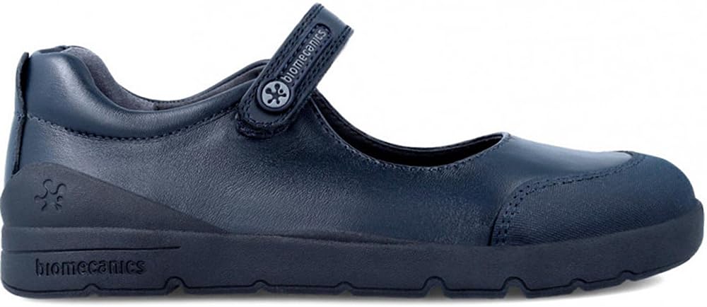 Biomecanics Colegial Mercedita con Velcro para: Niñas Color: Azul Marino Talla: 28