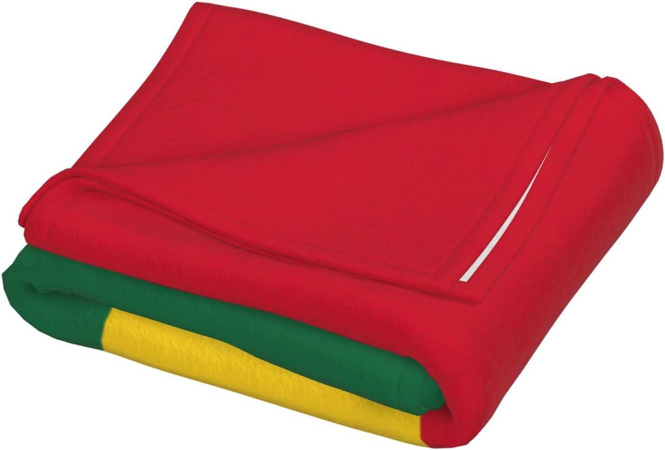 Flag of Ghana Print Cozy Soft Blankets Warm 50x60 in Lightweight Blanket for Camping Travel