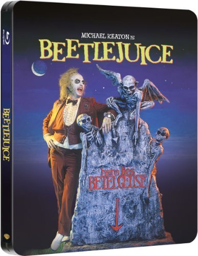 Beetlejuice - UK Exclusive Ultra Limited Blu-Ray Steelbook Edition 2,000 Copies Region Free