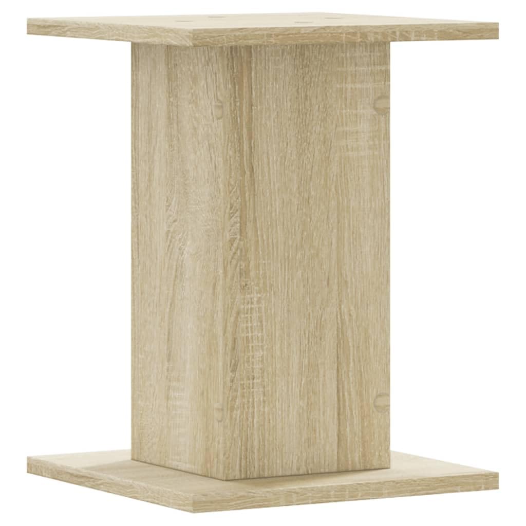 Stojany Na Rostliny 2 ks Dub Sonoma 30 x 30 x 40 cm Kompozit