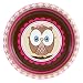 1st Birthday Owl Party Look Whoo's 1 Pink Dessert Plates (8)