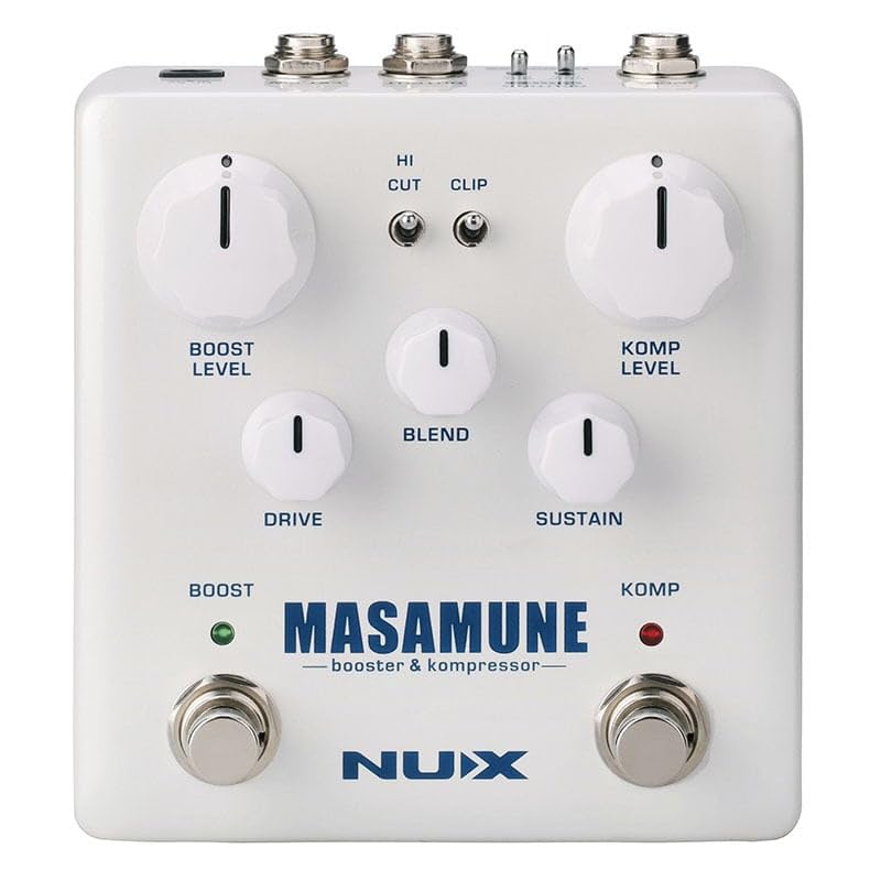Amazon.co.jp: NUX NBK-5 Masamune ブースター & コンプレッサー