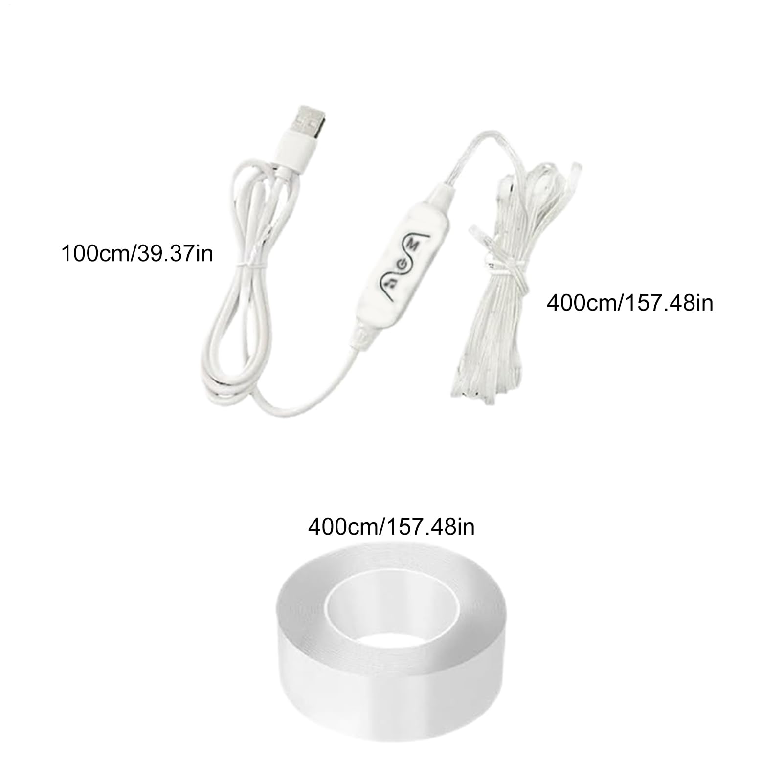 LED a Forma di Lampada Dinamica Multicolor Ritmo Musicale USB