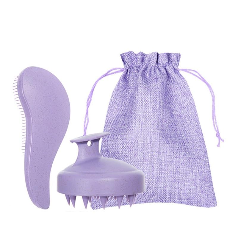 Multifunctional Hair Comb Shower Cleaning Brush