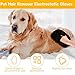 Pet Hair Removal Glove for Cats & Dogs, 3Pcs Upgraded Electrostatic Pet Hair Remover, Reusable Hair Remover Glove for Couch, Furniture, Carpet, Curtain