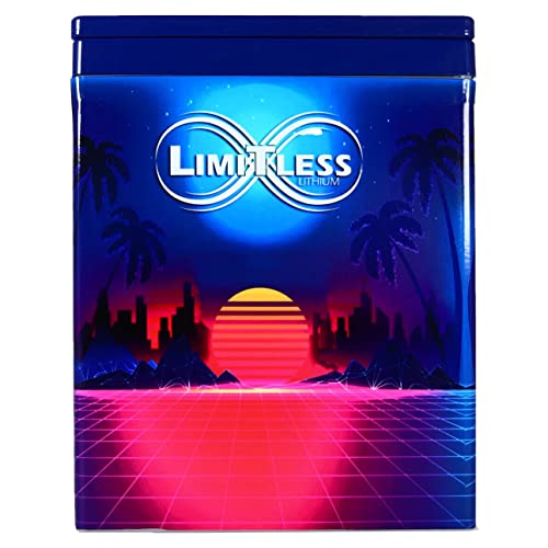 Limitless Lithium Retro Pro-56 12V Underhood Battery 56Ah 14.8V Max Hifi Spl Sq #TOP1