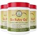 Institute for Vibrant Living Go Ruby Go, Fruit Superfood Powder, 8.93 oz, Antioxidants & Probiotics - 3 Month Supply