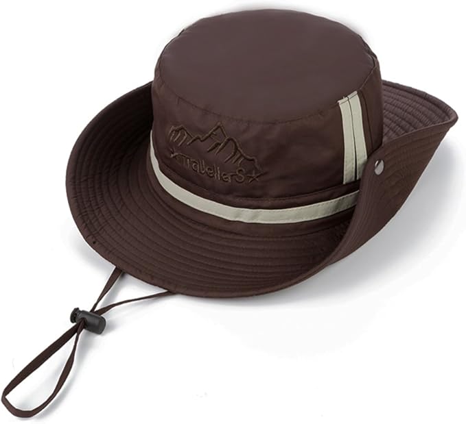 Mens Fisherman Hat/Fishing hat for Men and Women/Summer Sun Sun HatD