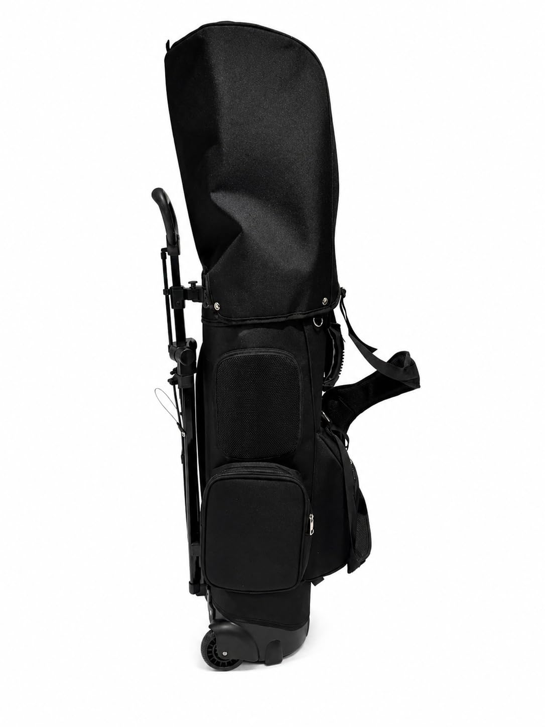 Golf Hybrid Tasche mit integriertem Trolley (Schwarz)