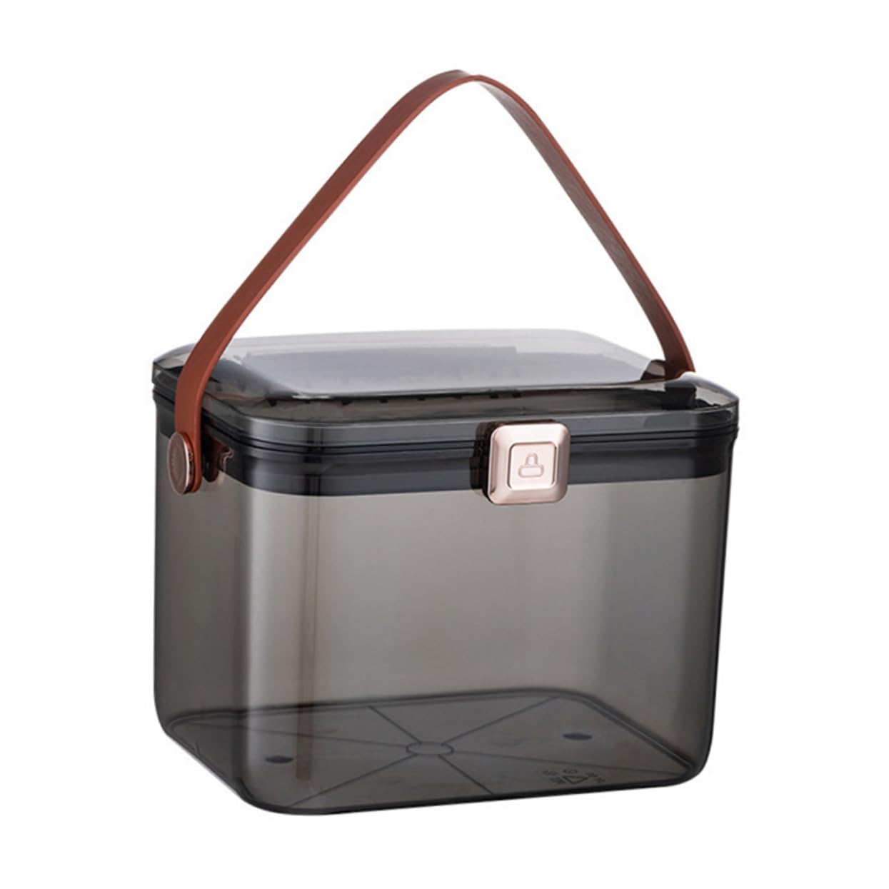 FRCOLOR Boîte Médicale Portable à Double Compartiment Trousse De Rangement Pour Médicaments Boîte De Rangement Familiale Spacieuse