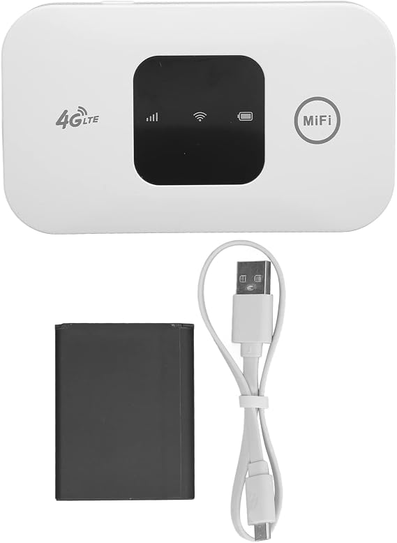 Portable Hotspot, High Speed 4G Mobile Mobile Router 4G Travel LTE Router for Phone Laptop Desktop Tablet
