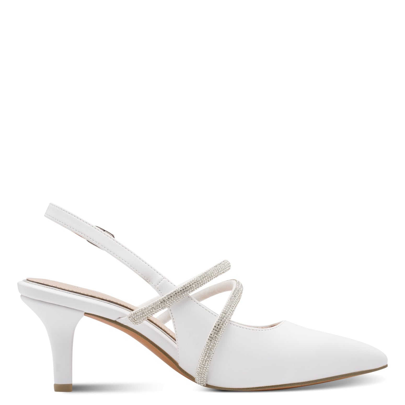 MARCO TOZZI Damen Pumps weiches Feel Me Fußbett Leder Decksohle Modisch